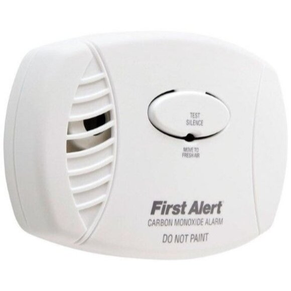 CO Alarm W/ 9V Battery First Alert Carbon Monoxide alarm safety Detector CO400 - Picture 1 of 6